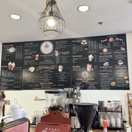 Their regular menu Their regular menu