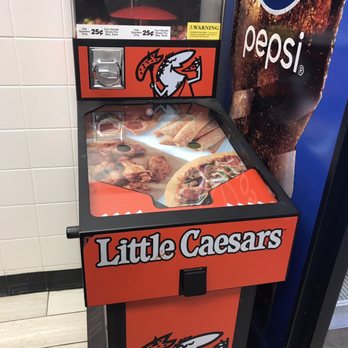 Little Caesars - I thought this was cute. It's not a pinball machine, it's a gum-ball machine! - Pizza Near Me - Buffalo, New York