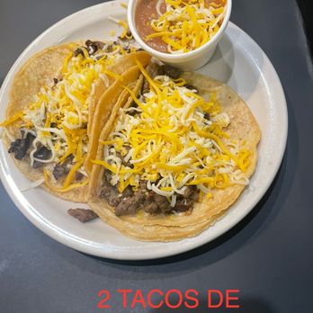 El Bronco - 2 tacos de carne asada - Mexican Near Me - Oceanside, California