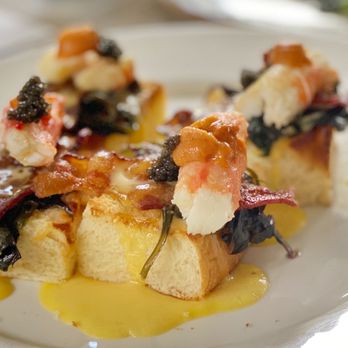 Herringbone Waikiki - King crab Benedict - Seafood Near Me - Honolulu, Hawaii