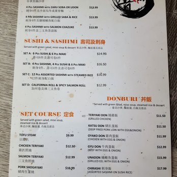 Hibiki Japanese Cuisine - Menu as of August 2018 - Japanese Near Me - Markham, Ontario Hibiki Japanese Cuisine - Menu as of August 2018 - Japanese Near Me - Markham, Ontario