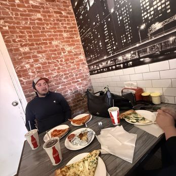 Joe's Pizza - Hollywood Blvd - Tables in the back. - Pizza Near Me - Los Angeles, California