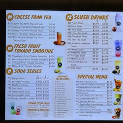 Rice Food & Boba - Menu