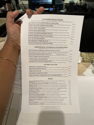 Menu photo 5 Café Pacific Dallas, TX