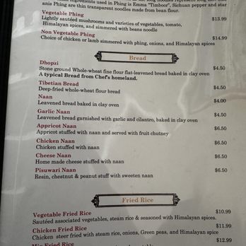 Tibet Nepal House - Menu (as of 5/30/25) - Himalayan/Nepalese Near Me - Pasadena, California Tibet Nepal House - Menu (as of 5/30/25) - Himalayan/Nepalese Near Me - Pasadena, California