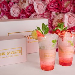 Pink Sweets Cafe - Our strawberry & watermelon Mojito
