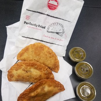 Empanada City - Empanadas:) look at the cute labeling on the edges of the empanadas of the flavors! Now you will always know before taking a bite:) - Empanadas Near Me - Brooklyn, New York Empanada City - Empanadas:) look at the cute labeling on the edges of the empanadas of the flavors! Now you will always know before taking a bite:) - Empanadas Near Me - Brooklyn, New York