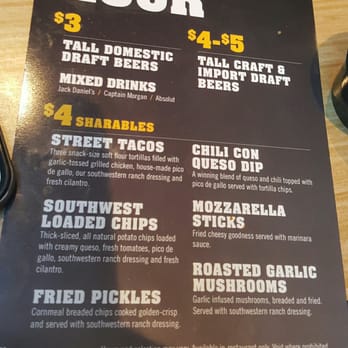 Buffalo Wild Wings - Happy Hour Menu - American Near Me - Corpus Christi, Texas Buffalo Wild Wings - Happy Hour Menu - American Near Me - Corpus Christi, Texas
