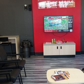 Firestone Complete Auto Care - Waiting room has coffee, magazines, and fun art supplies. - Tires Near Me - Dallas, Texas Firestone Complete Auto Care - Waiting room has coffee, magazines, and fun art supplies. - Tires Near Me - Dallas, Texas