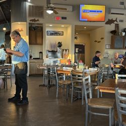 The Blue Crab Restaurant & Oyster Bar - The main upstairs eating house
