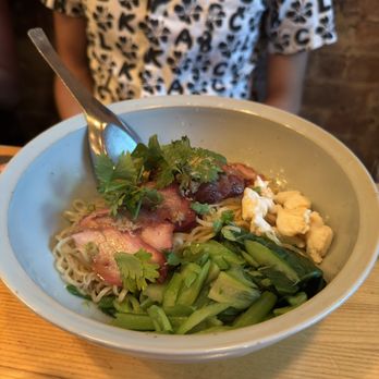 Pure Thai Cookhouse - Ratchaburi Crab & Pork Dry Noodles - Thai Near Me - New York, New York Pure Thai Cookhouse - Ratchaburi Crab & Pork Dry Noodles - Thai Near Me - New York, New York
