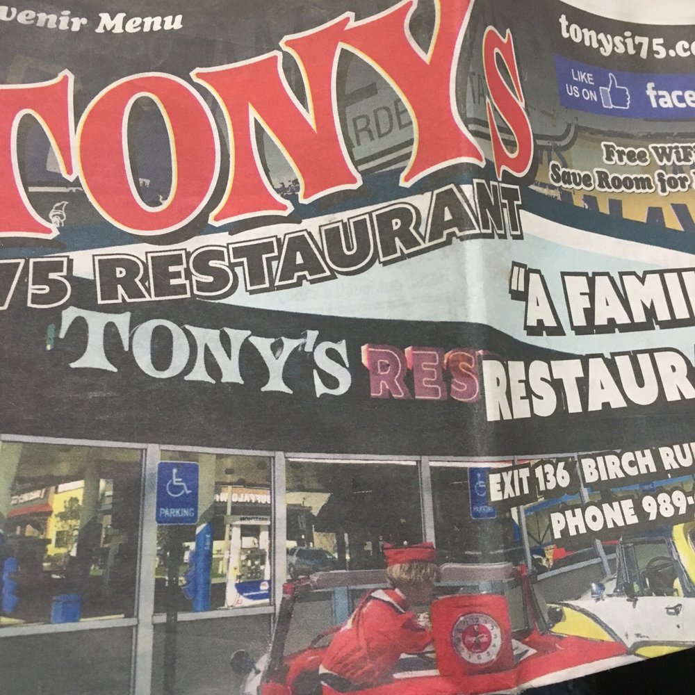 Tony's I-75 Restaurant - Diners Near Me - Birch Run, Michigan Tony's I-75 Restaurant - Diners Near Me - Birch Run, Michigan