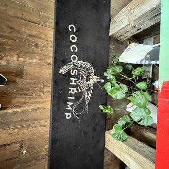 Coco Shrimp - Plano - Rug with logo - Seafood Near Me - Plano, Texas