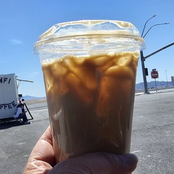 Lowfi coffee - Iced white chocolate latte was delicious and refreshing - Coffee & Tea Near Me - North Las Vegas , Nevada Lowfi coffee - Iced white chocolate latte was delicious and refreshing - Coffee & Tea Near Me - North Las Vegas , Nevada