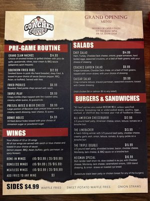 Menu photo 5 Coaches Corner Norman, OK Menu photo 5 Coaches Corner Norman, OK