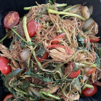 All Rice Thai - Angel Bear Noodles with Chicken - Thai Near Me - Alexandria, Virginia