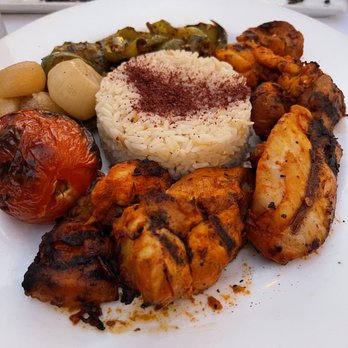 Cafe Santorini - CHICKEN KEBOB - Italian Near Me - Pasadena, California