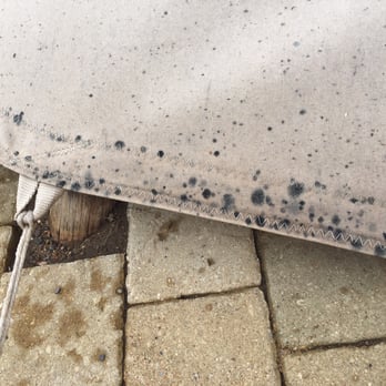 El Cosmico - Black spots on bottom of teepee tent - Campgrounds Near Me - Marfa, Texas