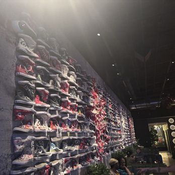 Culinary Dropout - The shoe wall! - New American Near Me - Denver, Colorado
