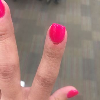 Nail Pro - Wound courtesy of the nail tech - Nail Salons Near Me - Fairfax, Virginia Nail Pro - Wound courtesy of the nail tech - Nail Salons Near Me - Fairfax, Virginia