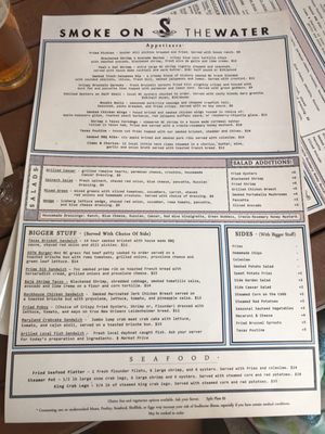 Menu photo 8 Smoke On the Water Wilmington, NC Menu photo 8 Smoke On the Water Wilmington, NC