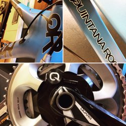 A sweet Quintana Roo in for a tune up at TriTech Bikes