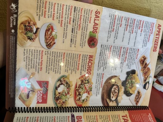 Menu photo 6 Rancho Grande Madison, FL