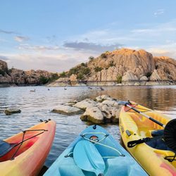 Born To Be Wild Adventures Tours & Rentals - Moonlight Kayaking Watson Lake, Prescott Arizona with Born To Be Wild Adventures!