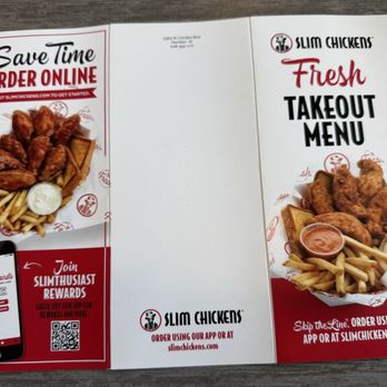 Slim Chickens - Menu - Chicken Shop Near Me - Meridian, Idaho