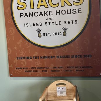 Aloha Stacks - Has a few high chairs for the little ones. - Pancakes Near Me - El Monte, California