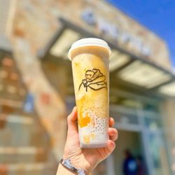Heytea - Coconut mango boom extra sago | IG: lisaeatsf