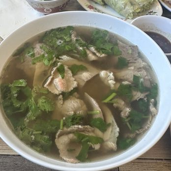 Pho 87 - #6 Pho with rare steak and fatty brisket - Vietnamese Near Me - Los Angeles, California