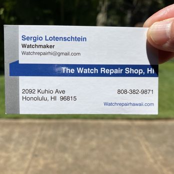 The Watch Repair Shop - Watch Repair Near Me - Honolulu, Hawaii The Watch Repair Shop - Watch Repair Near Me - Honolulu, Hawaii