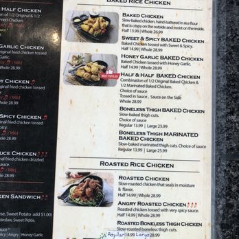 Knockout Chicken - Chula - Menu - Chicken Shop Near Me - Chula Vista, California