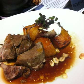 Next Door Kitchen & Bar - Slow cooked lamb neck, maple roasted pumpkin, hazelnut. - Restaurants Near Me - Brisbane, QLD Next Door Kitchen & Bar - Slow cooked lamb neck, maple roasted pumpkin, hazelnut. - Restaurants Near Me - Brisbane, QLD