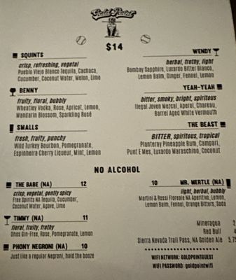 Menu photo 6 Gold Point Denver, CO