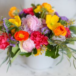 Blooms By Bem - colorful spring arrangement