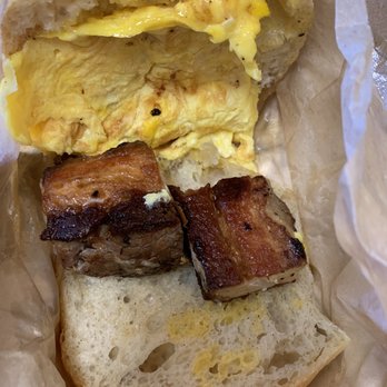 C&B - Pig and Egg Sandwich Breakfast - Coffee & Tea Near Me - New York, New York C&B - Pig and Egg Sandwich Breakfast - Coffee & Tea Near Me - New York, New York