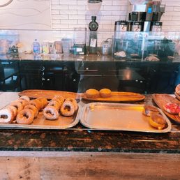Powdered Sugar Cake Donut