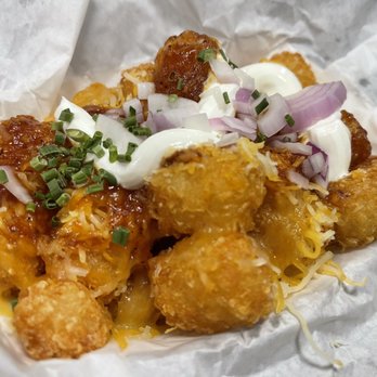Charlotte's Kitchen - Loaded tots. - Food Trucks Near Me