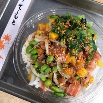 Crazy Poke - Yozo Kosho Salmon Bowl - Poke Near Me - Miami, Florida Crazy Poke - Yozo Kosho Salmon Bowl - Poke Near Me - Miami, Florida