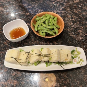 Misaki - Ramen - Garlic Edamame and Agedashi Tofu - Ramen Near Me - Round Rock, Texas Misaki - Ramen - Garlic Edamame and Agedashi Tofu - Ramen Near Me - Round Rock, Texas