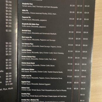 Caffe Margherita - Pizza menu - Cafes Near Me - Newark, New Jersey