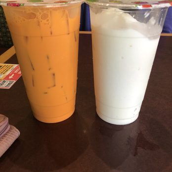 Sugar & Spice - Thai Milk Tea and Taro Pearls in Coconut Cream - Thai Near Me - Cambridge, Massachusetts Sugar & Spice - Thai Milk Tea and Taro Pearls in Coconut Cream - Thai Near Me - Cambridge, Massachusetts