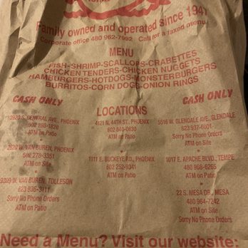 Pete's Fish & Chips - Bag - Fish & Chips Near Me - Phoenix, Arizona