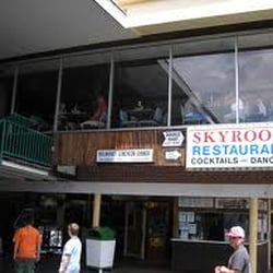 Skyroom Restaurant - Skyroom Restaurant at Indiana Beach as seen from the amusement park's boardwalk.