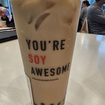 Bafang Dumpling - Oolong Boba Milk Tea - Taiwanese Near Me - San Diego, California