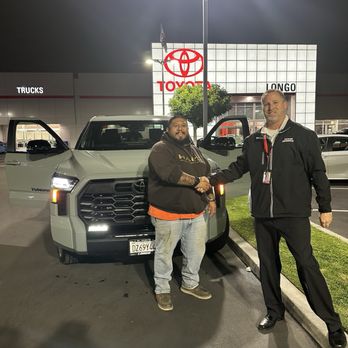 Longo Toyota - Thank you Dave for the great experience! - Car Dealers Near Me - El Monte, California Longo Toyota - Thank you Dave for the great experience! - Car Dealers Near Me - El Monte, California