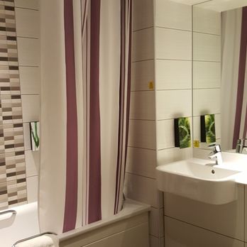Premier Inn - Bathroom in My Room at Premier Inn Northampton City Centre - Hotels Near Me - Northampton, NTH