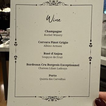 Dennis Addison - Wine varietals to accompany each course per Chef Dennis' recommendations. - Personal Chefs Near Me Dennis Addison - Wine varietals to accompany each course per Chef Dennis' recommendations. - Personal Chefs Near Me